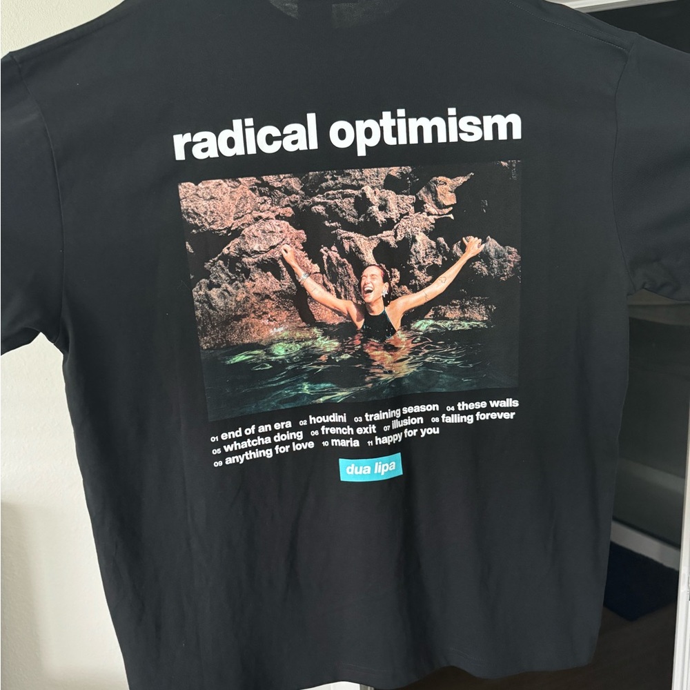 Official Dua Lipa Radical optimism tee (L)